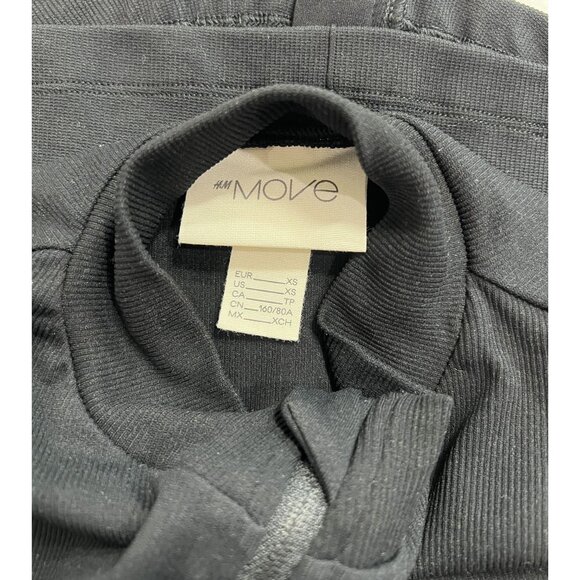 H&M Move Contour Zip Jacket in Black - Picture 3 of 3